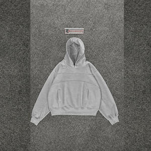 Sudadera con Capucha Oversize Moderna Blanca para Hombre, Ajuste Relajado Urbano, Algodón French Terry, Estilo Casual Urbano, Corte Regular para Otoño - Product Image 5