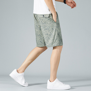 Shorts de bain décontractés pour hommes, bleu marine, imprimé balles de golf, personnalisables, respirants, séchage rapide, avec cordon de serrage, 100 % coton, taille mi-haute - Product Image 6