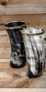 Vasos de Cóctel de Lujo Hechos a Mano con Cristal de Cuerno Natural, Ecológicos, para Hogares y Bares Elegantes al Mejor Precio - Product Image 3
