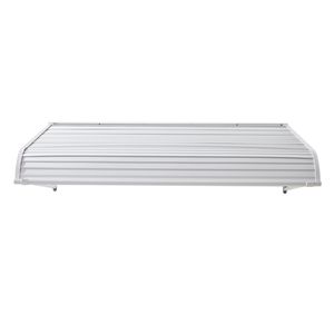 Tenda da Sole in Alluminio Durevole 60 x 42 Pollici, Leggera e Stabile, per Finestre e Porte, con Finitura Rivestita per Protezione Esterna dalla Pioggia - Product Image 1