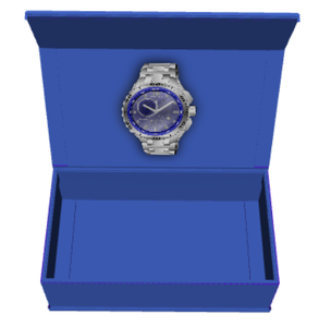 Caja de Regalo Magnética Premium TH CBB-063 para Relojes, Estructura Rígida Plegable, Materiales Reciclados, Laminación Mate, Grabado en Relieve - Product Image 3