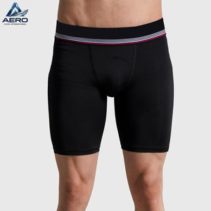 Solid Color High-Waisted Good Supplier Newest <b>Compression</b> Workout, Quick-Dry Stretchy Tummy Control Fitness Wear <b>Men</b> <b>Shorts</b> - Product Image 1
