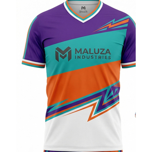 Kit d'entraînement de football personnalisé, maillot de foot, short, vêtements de sport pour équipe athlétique, MALUZA INDUSTRIES - Product Image 6