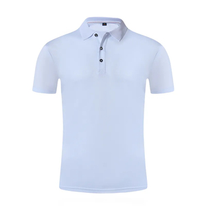 Camisa de Hombre Azul Claro de Manga Corta, Color Sólido, Informal, para Negocios, Antiarrugas, 100% Algodón, Corte Regular - Product Image 1