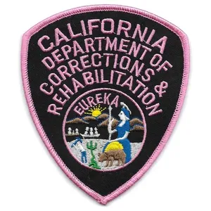 Bakersfield Embroidered Patch <b>Sew</b>-On Black Irregular Shape Woven Fabric Patch - Product Image 6