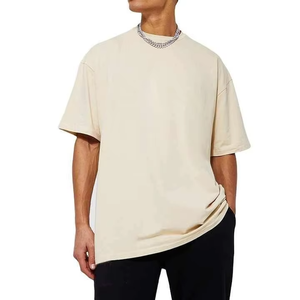 Camiseta Ligera para Hombre, de Algodón, Casual, de Manga Corta, Holgada, Estilo Urbano, Moda de Verano, Venta al Por Mayor Directa de Fábrica, OEM - Product Image 3