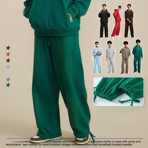 Nouveau pantalon de jogging évasé mi-long en coton pour homme Nesta Sports, color-block, personnalisable, vente en gros, style hip-hop décontracté, coupe large - Product Image 5