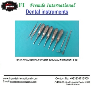 Ensemble d'instruments dentaires oraux de base, 15 pièces, acier inoxydable de haute qualité, qualité médicale, certifié CE - Product Image 5