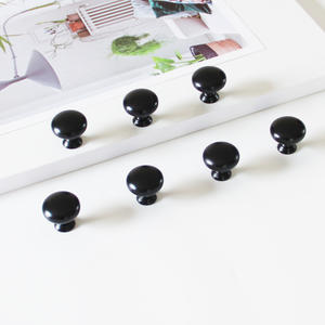 Tirador de Gabinete Moderno de Aleación de Zinc Negro Mate, Tirador de Cajón Ecológico y Duradero para Cómoda, Gabinete de Cocina, Comedor y Dormitorio - Product Image 2