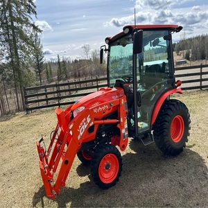 รถแทรกเตอร์อเนกประสงค์ Kubota Lx3310 มือสอง ประสิทธิภาพสูง พร้อมที่ตักด้านหน้า และอุปกรณ์ขุดดินด้านหลังเสริมสำหรับงานอเนกประสงค์ - Product Image 3