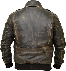 Nouvelle Veste en Cuir PU Vintage Décontractée pour Homme – Style Printemps, Motard, avec Poches – Nouvelle Arrivée Décontractée pour Homme - Product Image 2