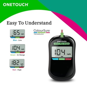 ระบบตรวจวัดระดับน้ำตาลในเลือดแบบง่าย OneTouch Select Plus - Product Image 1