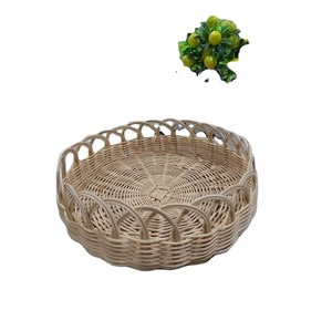 Frutero de Ratán Pulido Hecho a Mano al por Mayor, Agrega Encanto Natural sin Sobrecargar tu Decoración - Product Image 3