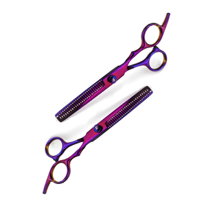 Ciseaux à cheveux de haute qualité, ciseaux professionnels pour texturiser les cheveux, ciseaux de barbier en acier inoxydable, outil de coupe pour salon - Product Image 6