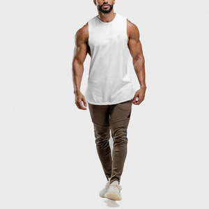 Camiseta Deportiva sin Mangas de Malla con Logotipo Personalizado para Hombre, para Gimnasio y Running, Camiseta Deportiva Moderna - Product Image 1