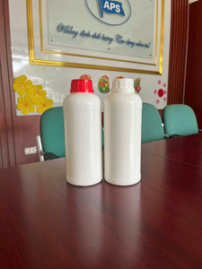ขวดพลาสติก HDPE สีขาวทรงกระบอก รุ่น APS C0092 ฝาเกลียว สำหรับบรรจุสารเคมี พร้อมพิมพ์ลายด้วยความร้อน - Product Image 3