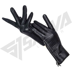 Gants d'hiver unisexes de qualité supérieure en promotion, super chauds, au meilleur style, en cuir. - Product Image 2