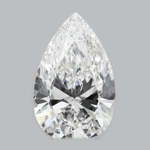Diamant de laboratoire certifié IGI, taille poire, couleur D, pureté VVS, personnalisé, pour la création de bijoux, au prix de gros auprès d'un fabricant indien - Product Image 1