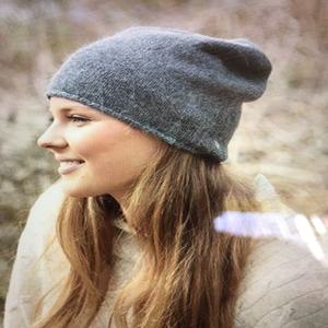 Gorro Unisex de Cachemira 100% con logotipo personalizable, ropa de invierno tejida a mano, suave, cálido, elegante, Color sólido, estilo de imagen informal - Product Image 3