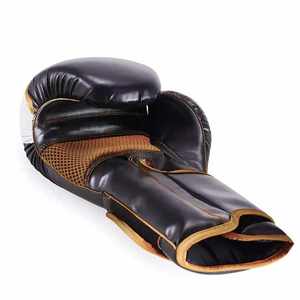 Guantes de Boxeo de Cuero de Alto Rendimiento con Correa de Muñeca Ajustable de Gancho y Bucle para Uso Unisex - Impresión de Empaque Personalizable - Product Image 2