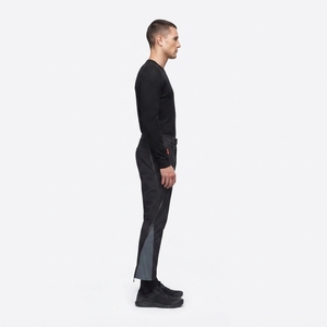 Pantalon Techwear Homme en Nylon Enduit Lourd Coupe Slim Fuselée Imperméable Silhouette Variable Personnalisable OEM - Product Image 3