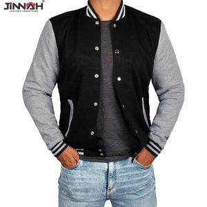 เสื้อแจ็คเก็ตวาร์ซิตี้แบบยาวสำหรับผู้ชาย ดีไซน์สั่งทำได้ คุณภาพสูง แฟชั่นล่าสุด ราคาสมเหตุสมผล เสื้อผ้าลำลอง ราคาถูก - Product Image 4