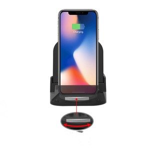 Caricatore Wireless Verticale da Scrivania Portatile Compatibile con <span class=keywords><strong>Apple</strong></span> Huawei, <span class=keywords><strong>Ricarica</strong></span> Rapida Intelligente - Product Image 6
