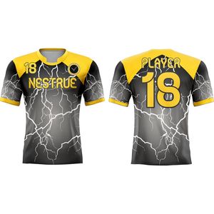 Camisetas de Fútbol con Diseño Personalizado, Camisetas de Fútbol por Sublimación, Ropa Deportiva de Secado Rápido, Proveedor de Fabricación de Ropa Deportiva, Camiseta de Fútbol para Hombre - Product Image 2