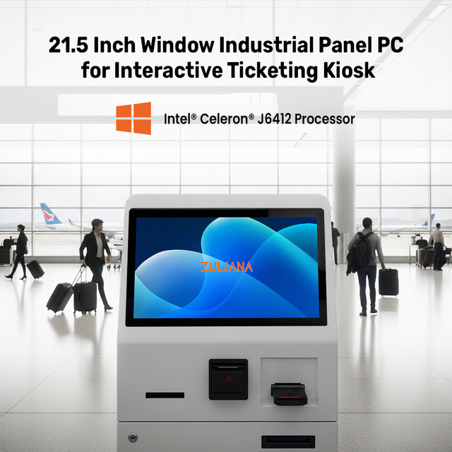 21.5 Inch Capacitive Industrial Touch Screen Panel Pc Fanless Technology on Factory Prices