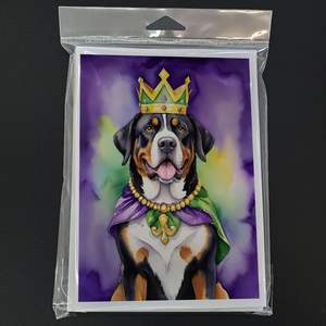 Lunatique A7 Taille 5x7 Cartes de Notes Vierges Pack 8 Plus pour Swiss Mountain Dog King Mardi Gras Cartes de Voeux avec Enveloppes - Product Image 3