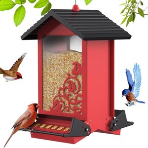 Torre de Alimentación para Pájaros de Acero y Madera de Acacia al por Mayor |   Comederos Industriales para Jardín en India - Product Image 2