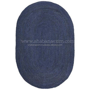 Tapis en jute carré disponible, de haute qualité, tissé à la main, bohème, rectangulaire, portable, tapis en jute pour la décoration de la maison, en provenance d'Inde - Product Image 2