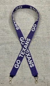 Perfect Custom Lavender Beaded <b>Straps</b> Fashion <b>Adjustable</b> Belt Gameday Handmade Letter Embroidered Handbags Crossbody Bags <b>Straps</b> - Product Image 4