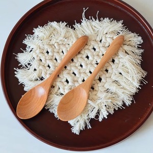 Cuchara de Madera Ecológica de Diseño Clásico Hecha a Mano para Miel y Sal - REHMAN CRAFT Mini Cuchara de Madera Natural para Cocina y Comedor - Product Image 5