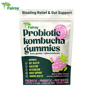 Gummies probiotiques naturels au kombucha <span class=keywords><strong>pour</strong></span> l'équilibre immunitaire et le soin intestinal – Complément alimentaire quotidien – OEM et ODM - Product Image 4