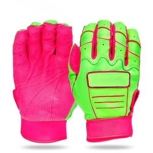Guantes de Béisbol de Cuero de Fabricación Propia, con Puño Corto, Logotipo Personalizado, Agarre Cómodo, Transpirables, Unisex, para Deportes - Product Image 3