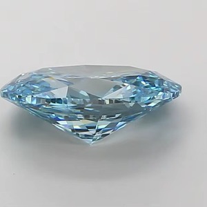 Diamante Cultivado en Laboratorio CVD, Ovalado, Azul, 1CT, Certificado IGI SI1, Corte Excelente, para Joyería Fina, Anillo de Compromiso, Venta al Por Mayor - Product Image 6