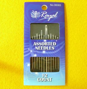 Aiguilles à coudre à la main en acier assorties DANKING Royal, 12 pièces, TW - Product Image 2