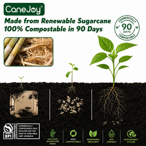 Eco-friendly BPA Free Biodegradable 3 Compartment Sugarcane Clamshell Disposable Food <b>Container</b> with Lid 30 oz for <b>Takeaway</b> Food - Product Image 6