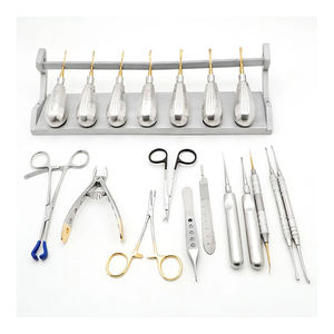 Kit Dental Manual para Cirugía Oral e Implantología, Juego de Instrumentos Microquirúrgicos de Acero Inoxidable, Clase II CE OEM por Dentavex - Product Image 1