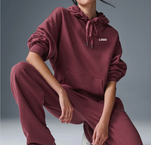 Tenues Chaudes pour Femmes et Hommes – Ensembles de Vêtements Automne-Hiver – Survêtements Chauds à Col Montant et Fermeture Éclair – Sweat-shirts pour Hommes - Product Image 3