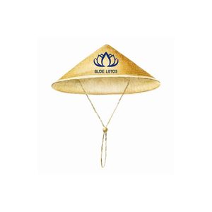 Chapeau traditionnel vietnamien en gourde sculptée, décoratif et durable, de haute qualité |   Accessoire photo écologique, souvenir culturel, cadeau - Product Image 1