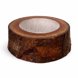 Antique Acacia Wood <b>Succulent</b> <b>Pot</b> Wholesale | Handcrafted Wooden Planter - Product Image 3