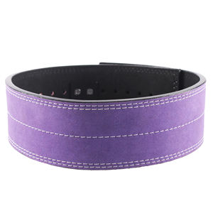 Soft Fabric High Quality Custom Logo <b>Squat</b> Powerlifting Weightlifting Strength Unisex Training Non-Slip Lever <b>Belt</b> Cowhide - Product Image 5