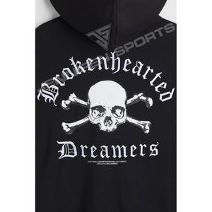 Sweat à capuche décontracté pour homme automne-hiver, 100% coton, entièrement brodé, logo personnalisé, séchage rapide, respirant, coupe ample, couleur unie - Product Image 5