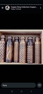 <b>bottle</b> anti bacterial copper <b>bottle</b> detox water <b>Drinking</b> <b>Bottle</b> for Children Portable Eco-Friendly Korean Design Large Capacity - Product Image 5