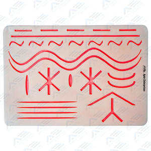 Kit de práctica de sutura para estudiantes de medicina, juego completo de entrenamiento para ciencia médica, almohadilla de silicona, herramientas quirúrgicas, instrumento médico - Product Image 2