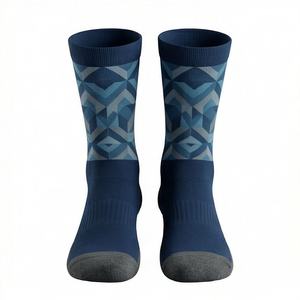 Calcetines de Ciclismo Unisex, Sublimados, Resistentes, Color Personalizado, Transpirables, para Entrenamiento Deportivo - Product Image 1