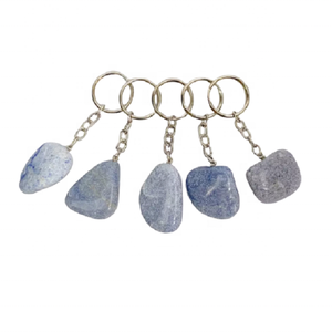 Llavero de cristal de Angelita de alta calidad, llavero caído de piedra Natural, regalo al por mayor para mujer - Product Image 2