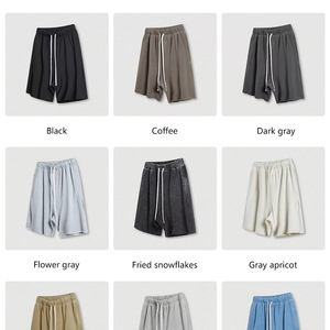 ผ้าวอร์สเต็ดคุณภาพสูง ซักแล้ว ทรงวินเทจ ขอบดิบ ปักโลโก้ได้ตามต้องการ หนานุ่ม ซักย้อมสีแบบแอซิดวอช มีเชือกผูก ทรงกลาง แบบเรียบง่าย เป็นมิตรกับสิ่งแวดล้อม สไตล์ลำลอง - Product Image 4